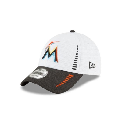 Miami Marlins Gorra | New Era MLB Speed Tech 9forty Adjustable Cap Mexico - Blancos